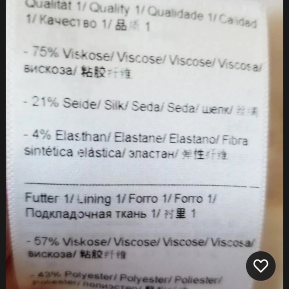 ESCADA orchid print silk sheath dress short Sleeve lined Size 36 (6) - Picture 15 of 15